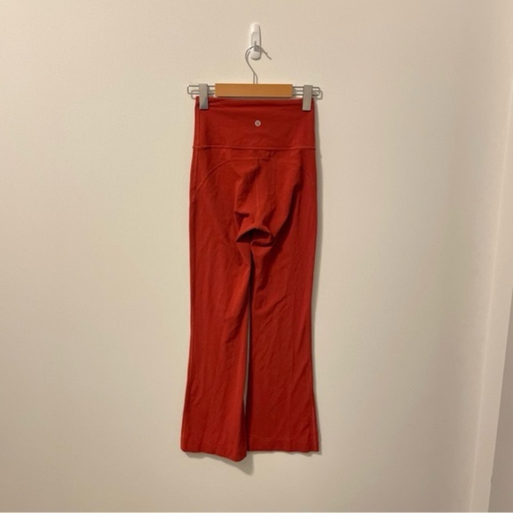 Lululemon Groove Super-High-Rise Flared Pant NuluCayenne Size 2